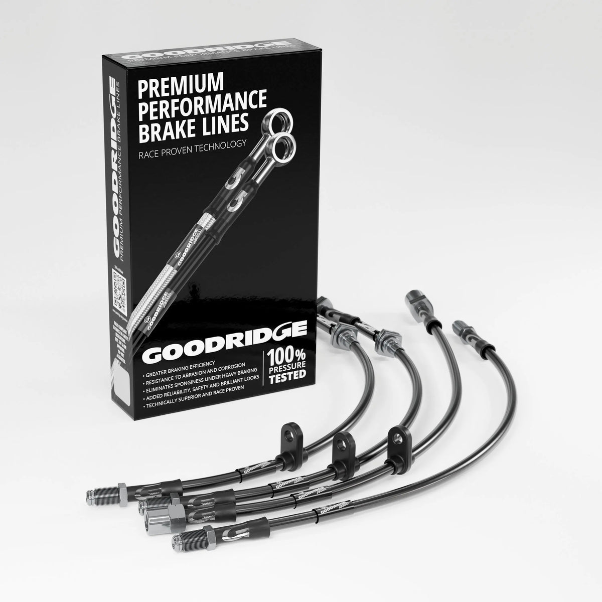 Goodridge Braided Brake Line Kit for BMW M2 F87 N55 & S55