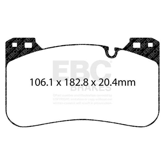 EBC RPX Front Brake Pads for BMW X5M X6M F95 F96