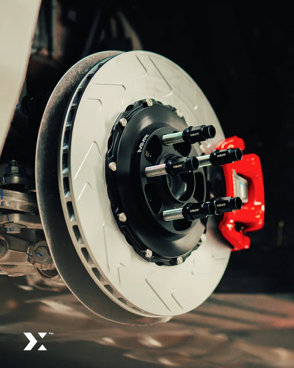 MMX Performance 370mm Rear 2-Piece Floating Brake Discs for BMW M2 M3 M4 G8x