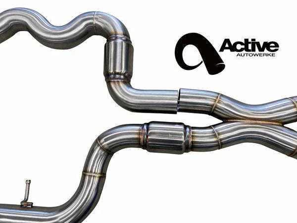 Active Autowerke AA BMW M3 M4 G8x Equal Length Mid-Pipe Exhaust GEN 2
