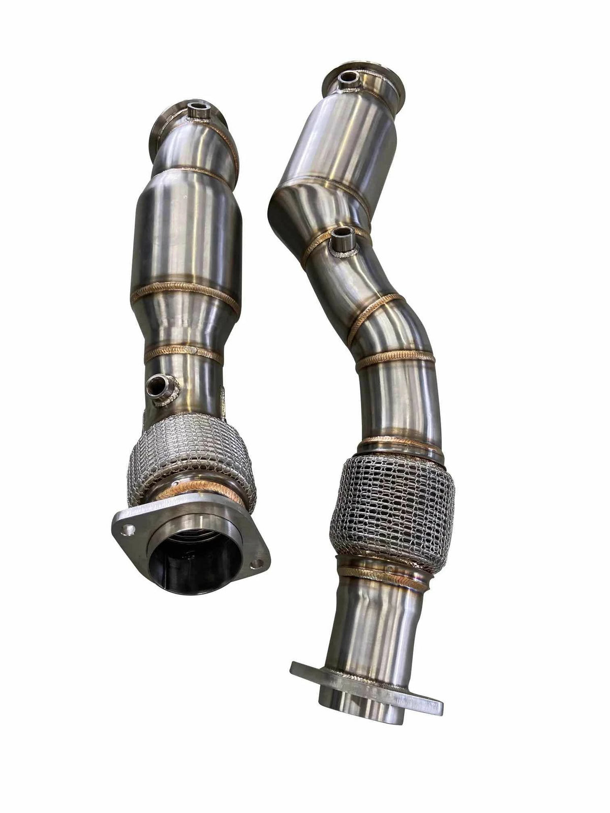 Active Autowerke AA BMW X3M X4M F97 F98 S58 GESI G-Sport Sportscat Downpipes