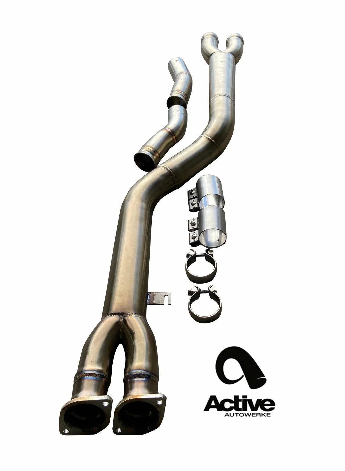 Active Autowerke AA BMW X3M X4M F97 F98 S58 Mid-Pipe Exhaust