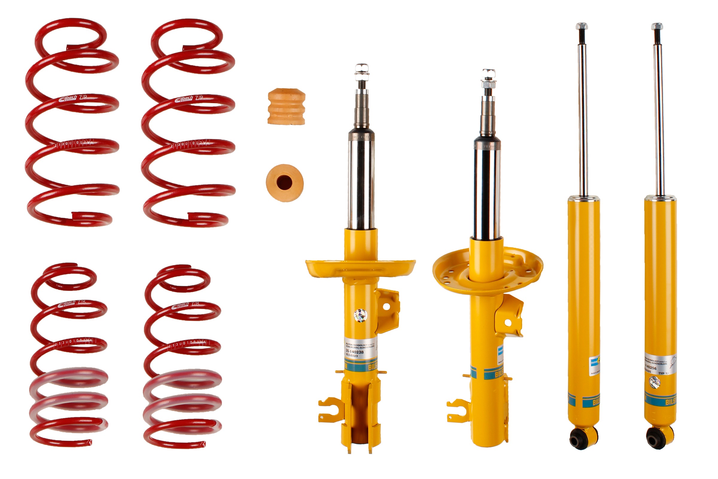 Bilstein B Sportline Lowering Springs Dampers For Fiat Grande Punto