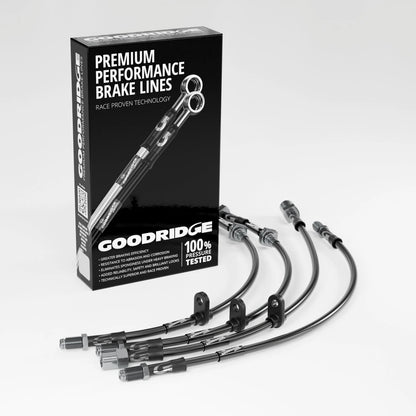 Goodridge Braided Brake Line Kit for BMW M2 F87 N55 & S55