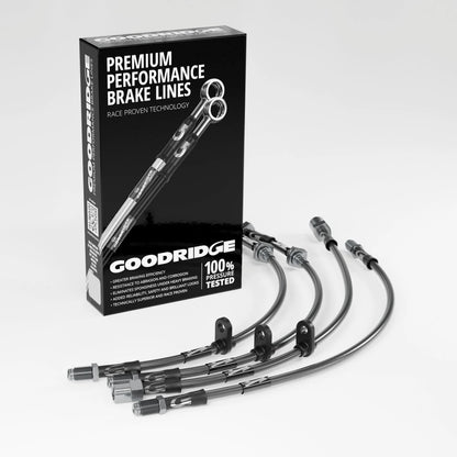 Goodridge Braided Brake Line Kit for BMW M2 F87 N55 & S55