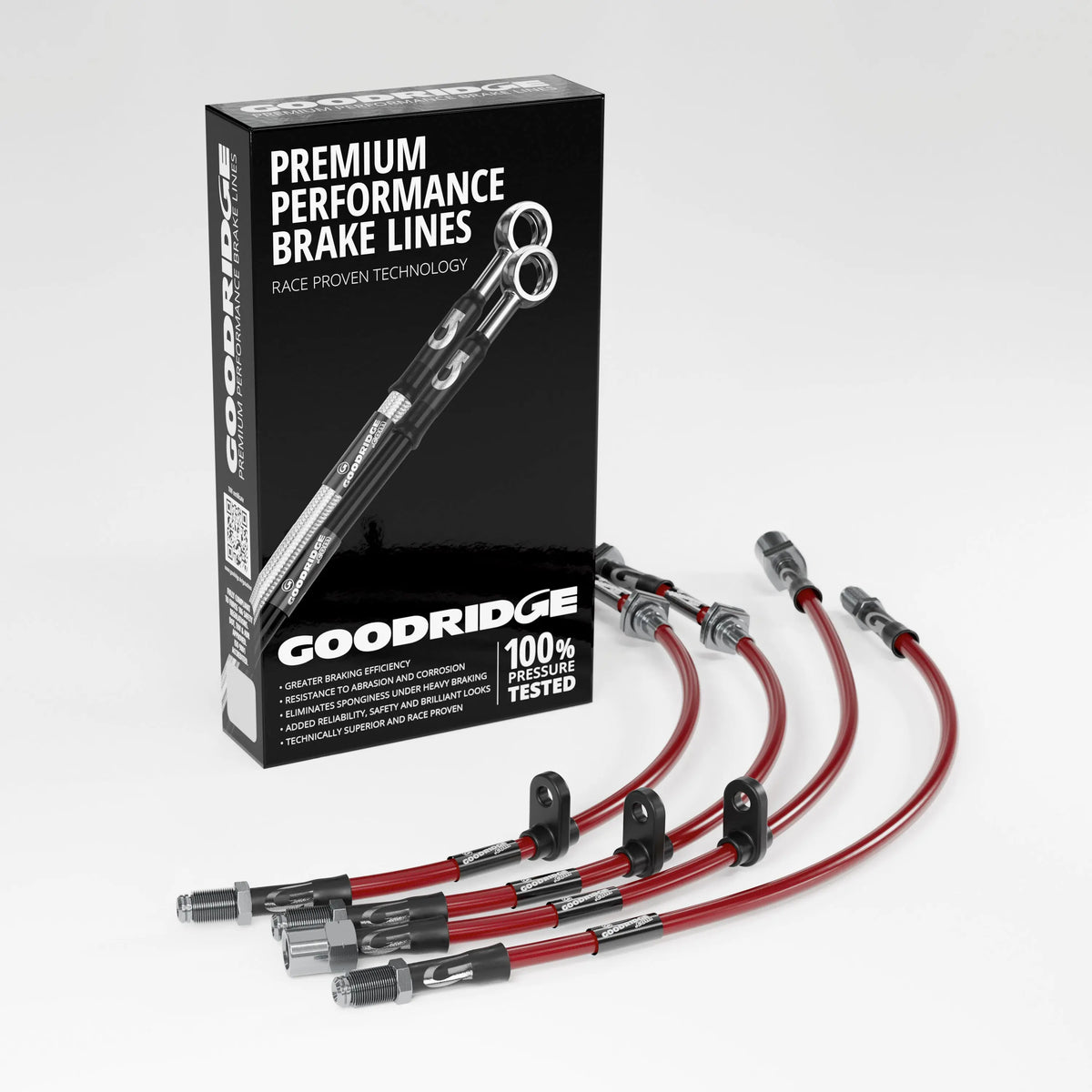 Goodridge Braided Brake Line Kit for BMW M2 F87 N55 & S55