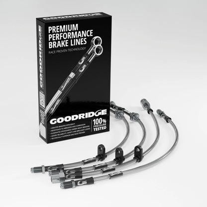 Goodridge Braided Brake Line Kit for BMW M2 F87 N55 & S55