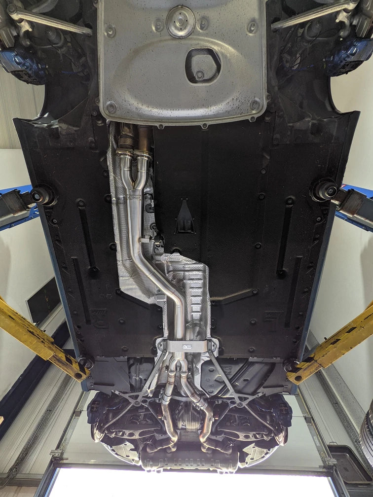 Active Autowerke AA BMW M2 Competition F87 Single Mid-Pipe Exhaust (GPF Delete)
