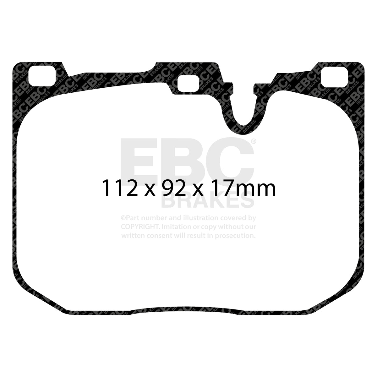EBC Bluestuff Front Brake Pads for BMW M135i M235i M140i M240i