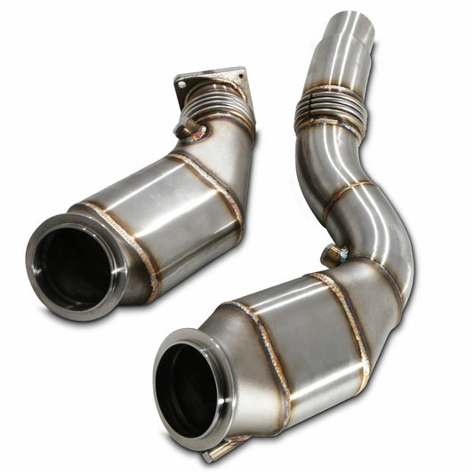 Direnza 3″ 200CPI Sports Cat Downpipes for BMW M2 M3 M4 F8x S55