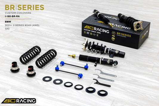 BC Racing BR RA Coilovers for BMW M240i G42 xDrive 2021+