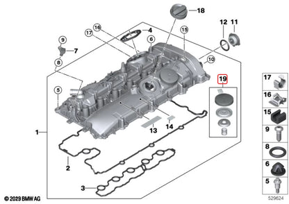 BMW PCV Replacement for BMW B58 F Series
