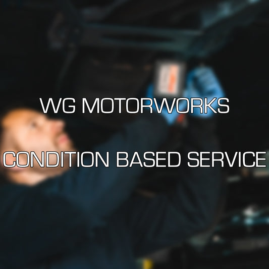 WGM BMW F Series 3.0L B58 Level Condition Based Service (CBS) Major