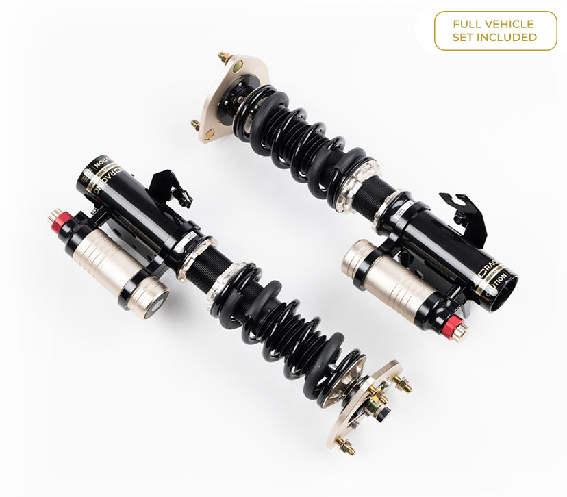BC Racing ZX Coilovers for BMW 3 Series F30 RWD 5-Bolt Top Mount