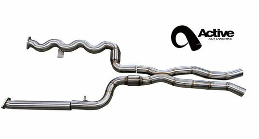 Active Autowerke AA BMW M3 M4 G8x Equal Length Mid-Pipe Exhaust GEN 2
