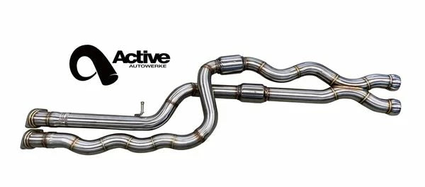 Active Autowerke AA BMW M2 Competition Exhaust Equal Length Mid-Pipe (GPF Delete) GEN 2