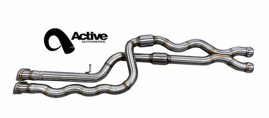 Active Autowerke AA BMW M2 Competition Exhaust Equal Length Mid-Pipe (GPF Delete) GEN 2