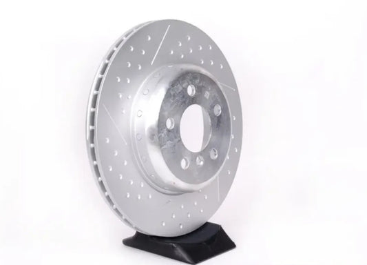 BMW 370mm Front Drilled Grooved Brake Discs for BMW 3 Series F3x
