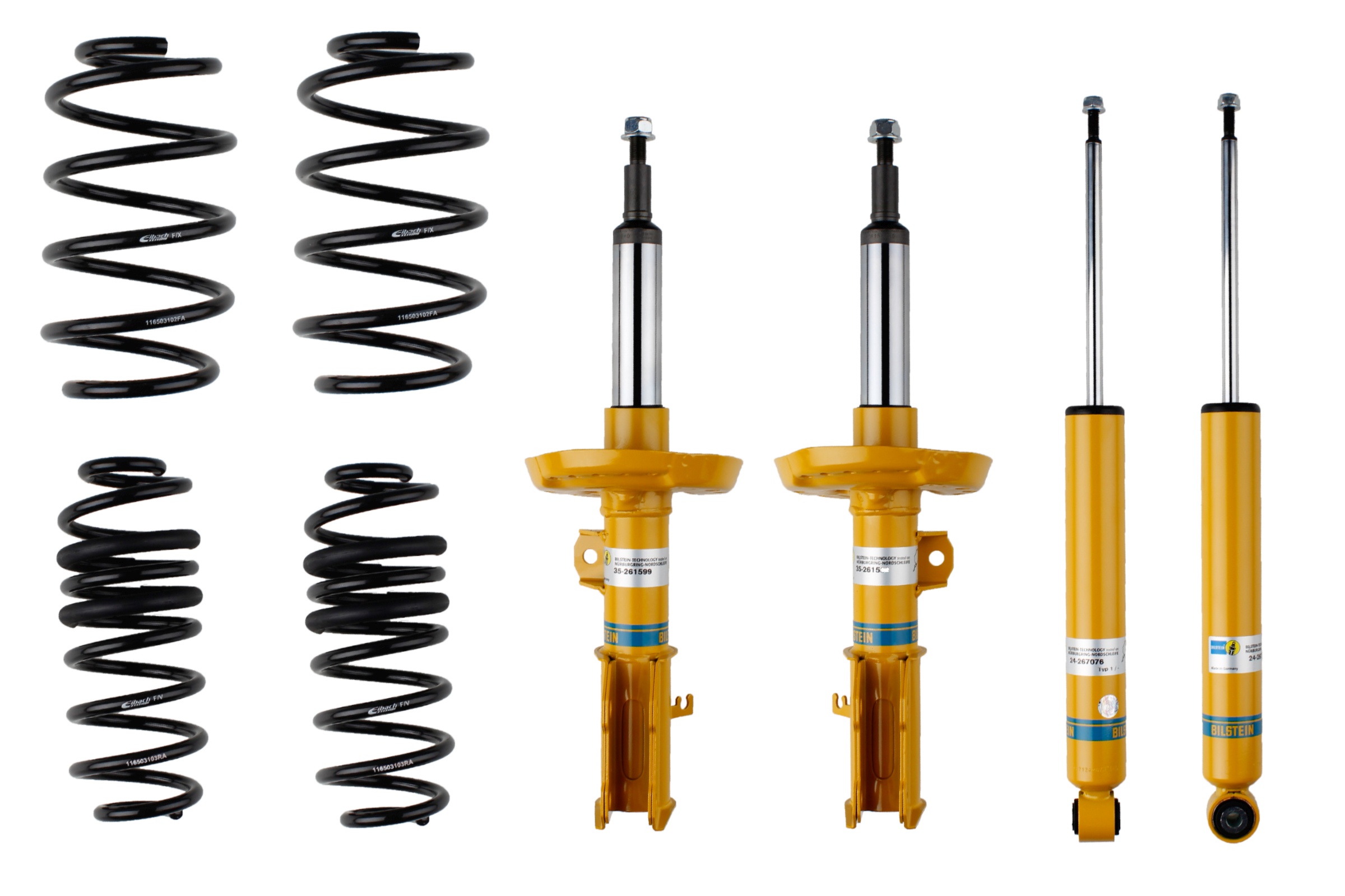 Bilstein B12 Pro-Kit Lowering Springs & Dampers for Opel Astra (K ...